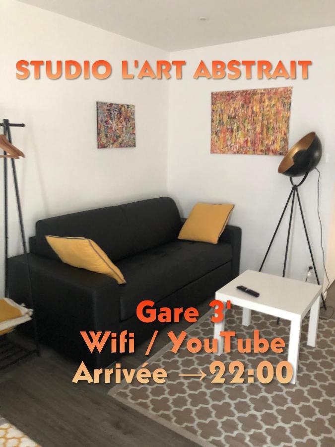 Studio L'Art Abstrait - Centre D'Agen- Gare 3'アパートメント エクステリア 写真